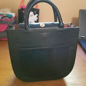 Small Anthropologie Leather Tote